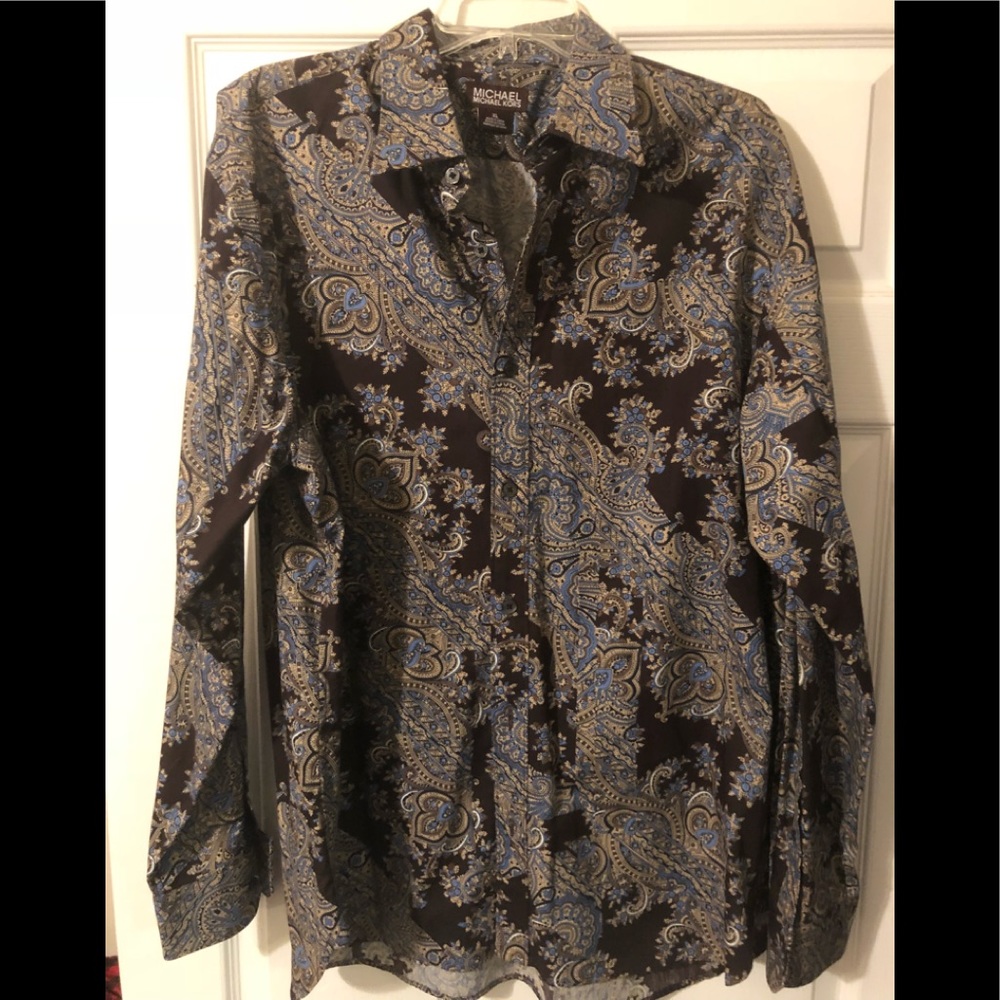 Michael Kord long sleeve button up.